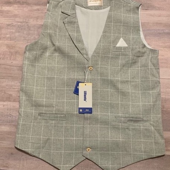 Lolanta Summer Boys Suit Vest Kids GREY - Picture 5 of 7